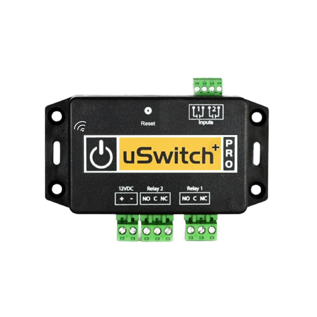 uSwitch Pro+ Wifi/Ethernet Relays and I/O